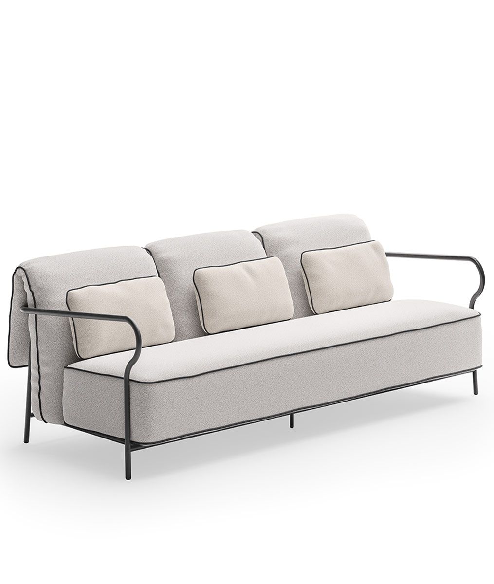 Unopiu - Salò 3-Seater Sofa