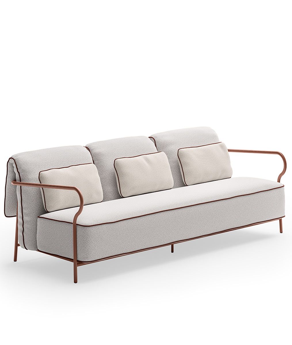 Unopiu - Salò 3-Seater Sofa