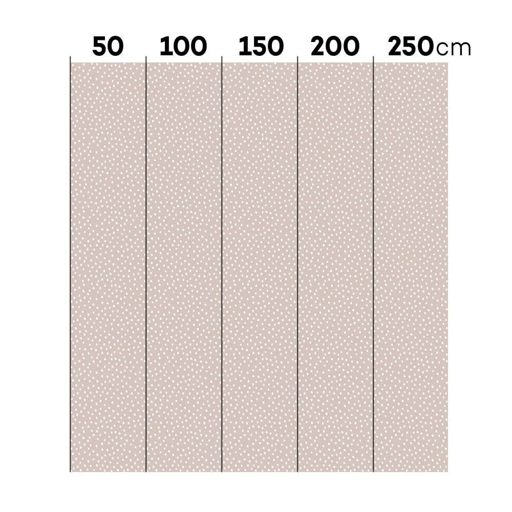 Simple Irregular Dots Wallpaper - Powder Pink And White