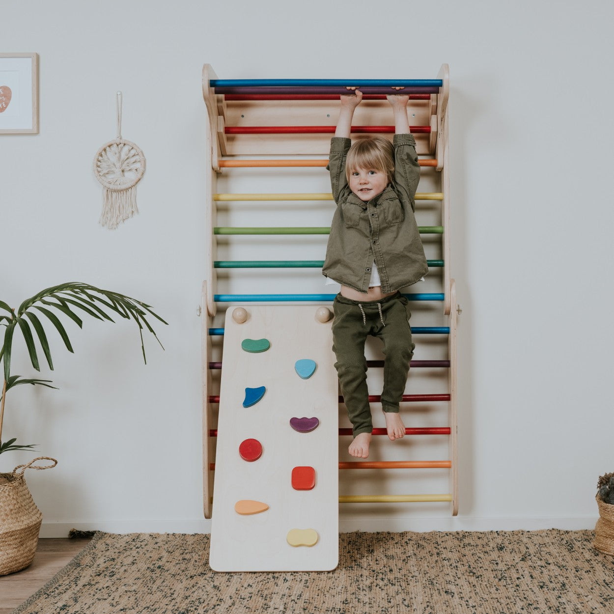 Klettergerüst für das Kinderzimmer 
