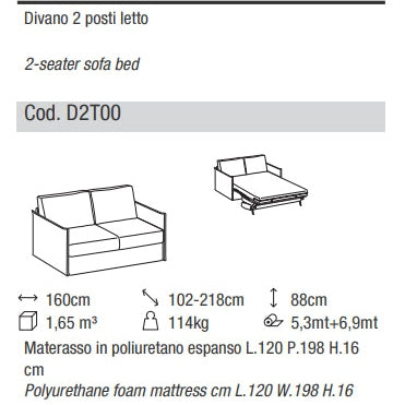 Ditre Italia - Sofa Bed FREEDOM 2.0