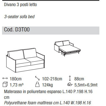 Ditre Italia - Sofa Bed FREEDOM 2.0