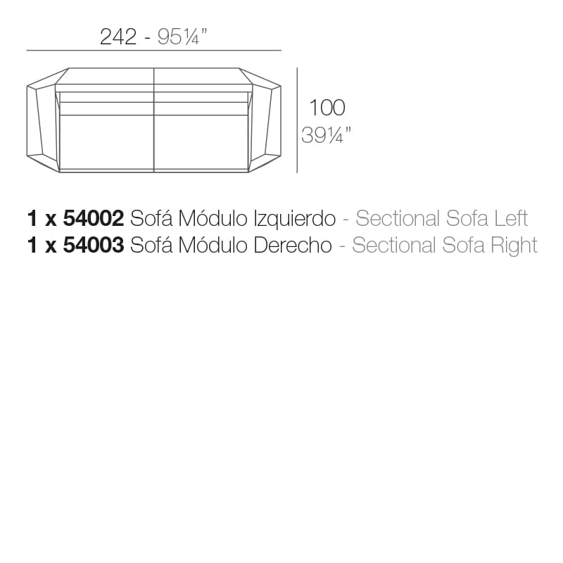 Vondom - Vela Sofa