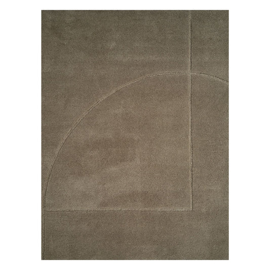 Line Design - RULER POEM Rug Moss