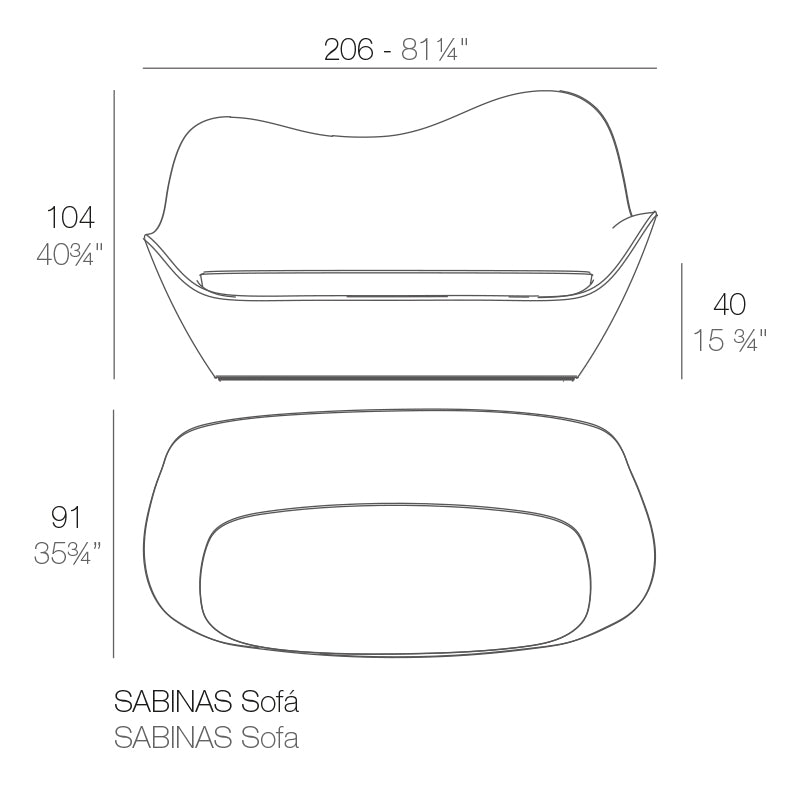 Vondom - Sabinas Sofa