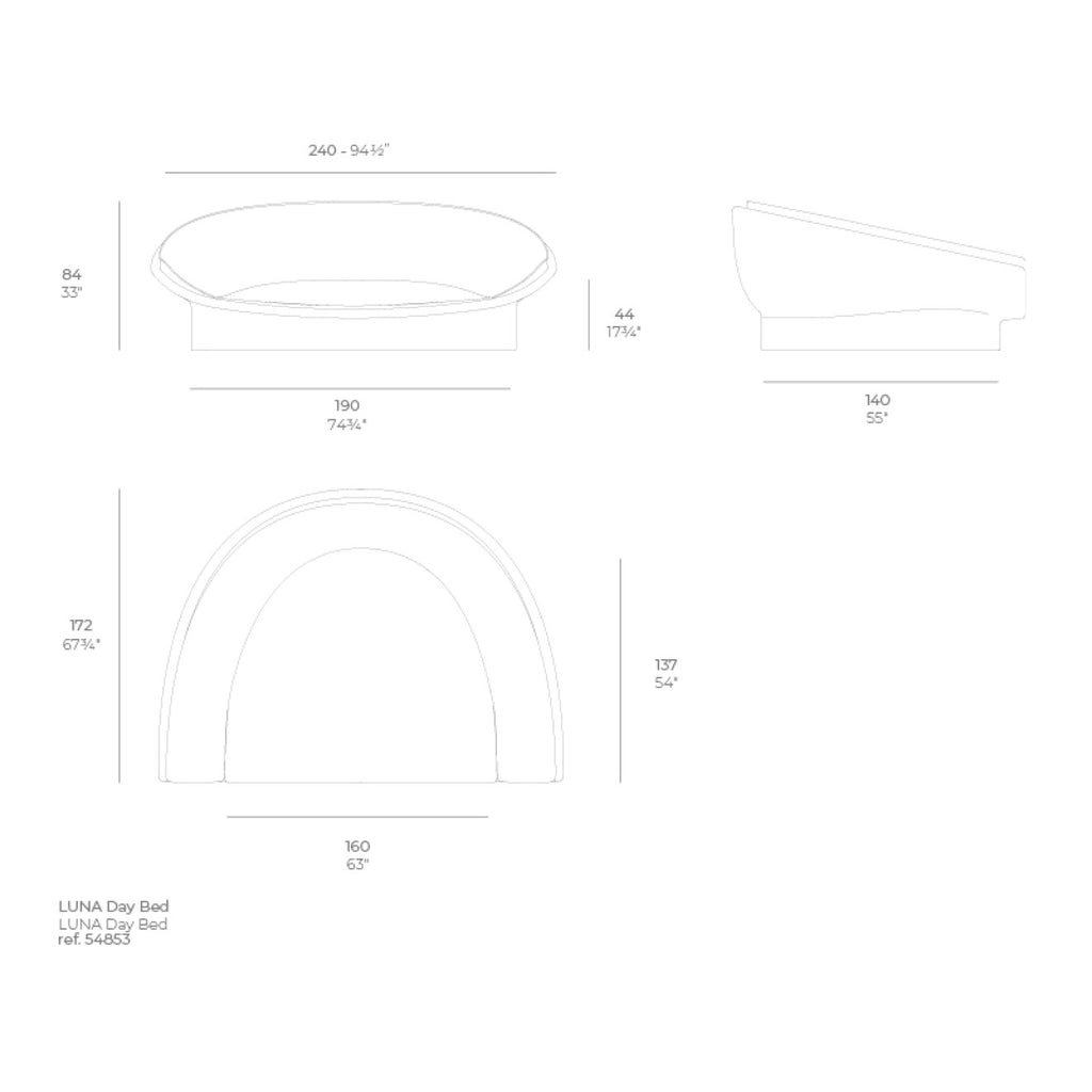 Vondom - Luna Daybed