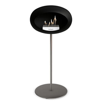 Le Feu - Black Ground Steel High Bioethanol Fireplace