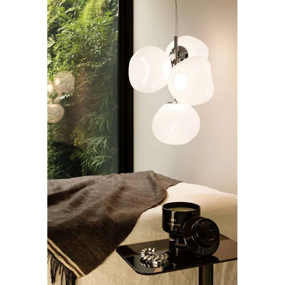 Tom Dixon - Melt Chandelier Opal Mini Pendelleuchte