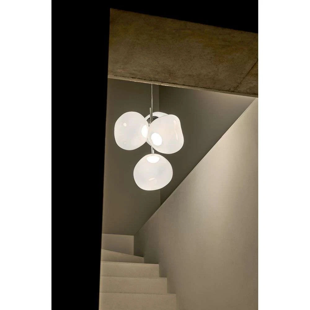 Tom Dixon - Melt Chandelier Opal Mini Pendelleuchte