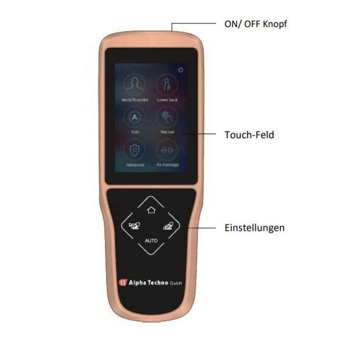 - Alpha Techno - Massagesessel AT-6260