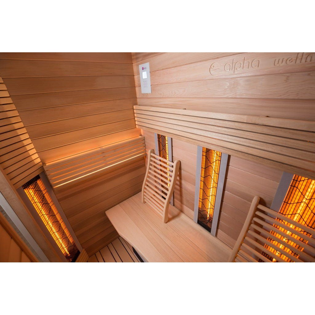   - Alpha Wellness - Infrarotsauna Intens                              