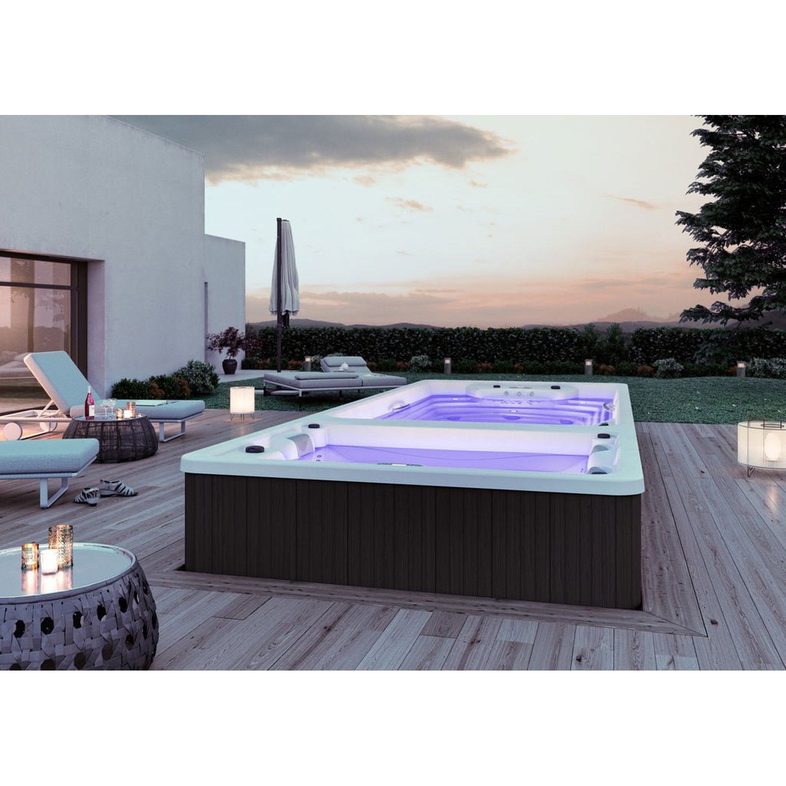   - Alpha Wellness - Whirlpool Chaleur Swim XXL                              