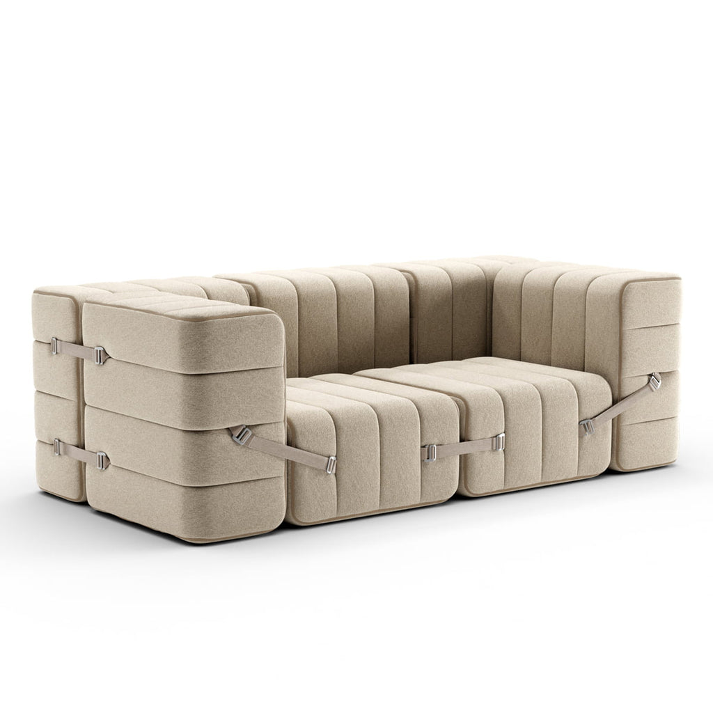 Ambivalence - Curt Sofa Set 7 Beige