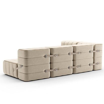 Ambivalence - Curt Sofa Set 9 Beige