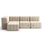 Ambivalence - Curt Sofa Set 7 Beige