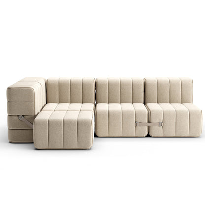 Ambivalence - Curt Sofa Set 9 Beige