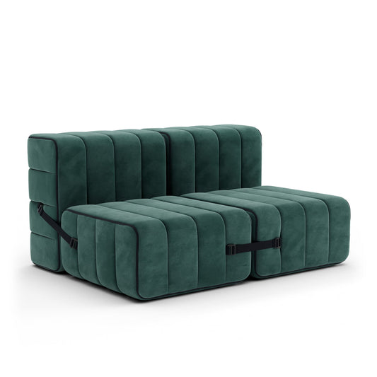 Ambivalence - Curt Sofa Set 4 Green