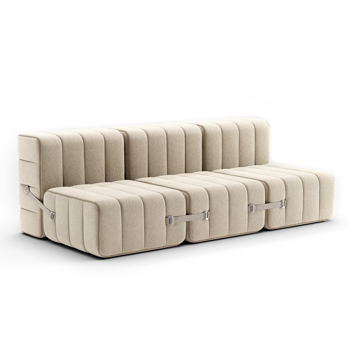 Ambivalence - Curt Sofa Set 6 Dark Gray