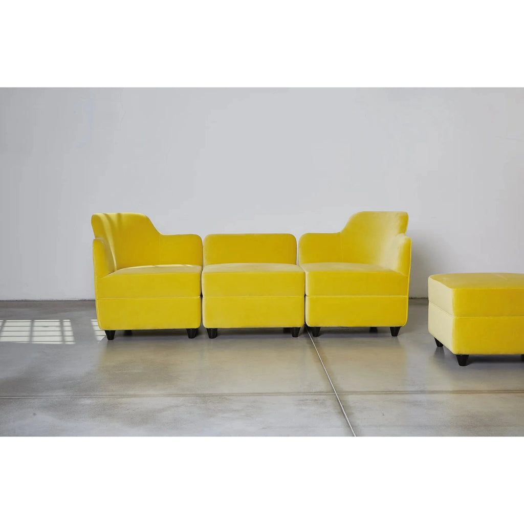 Tato - Angolo Pouf Corrado Corradi Dell'Acqua with Backrest