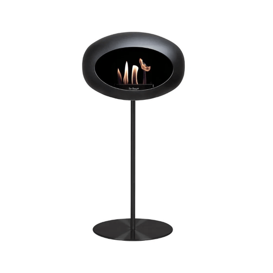 Le Feu - Black Ground Steel High Bioethanol Fireplace