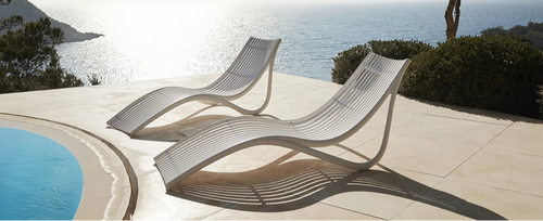 Vondom - Set of 4 Spray Sun Loungers