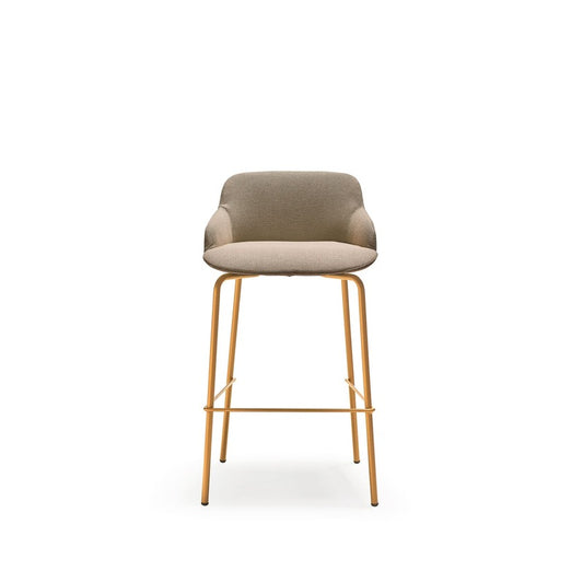 Quinti Sedute - Deep Bar Stool Gold