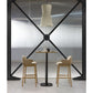 Quinti Sedute - Deep Bar Stool Gold