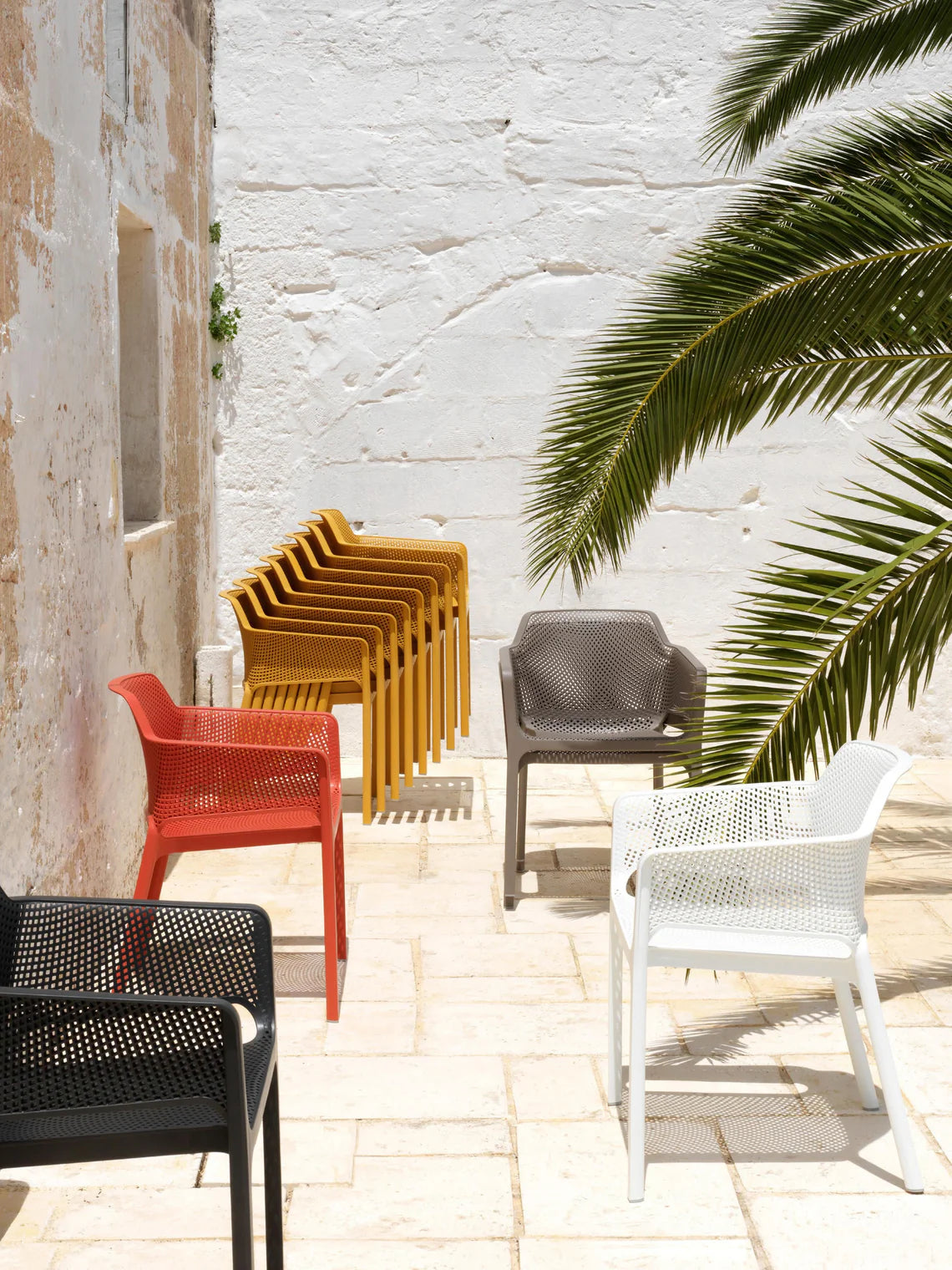 Nardi – Set of 4 × Net armchairs