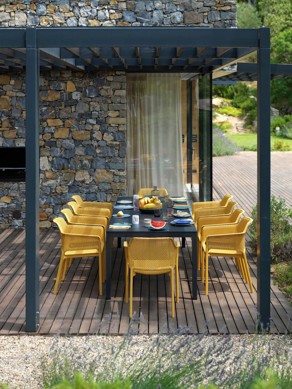 Nardi – Set of 4 × Net armchairs