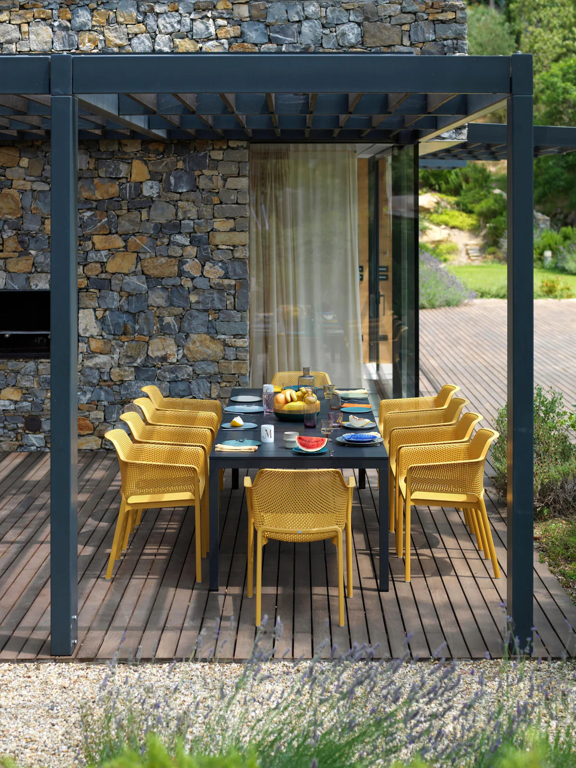Nardi – Set of 4 × Net armchairs