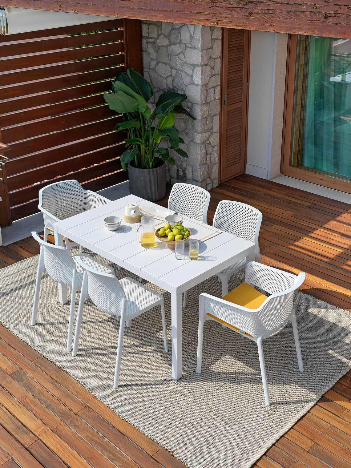 Nardi – Set of 4 × Net armchairs