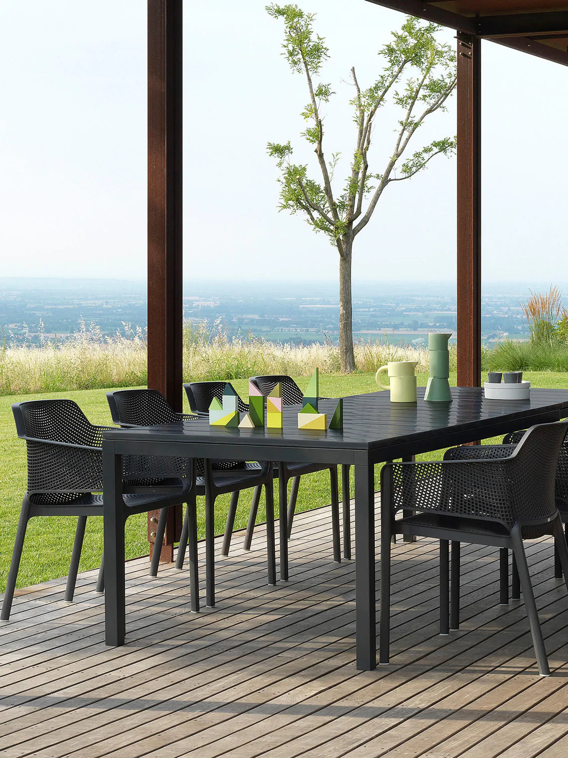 Nardi – Set of 4 × Net armchairs