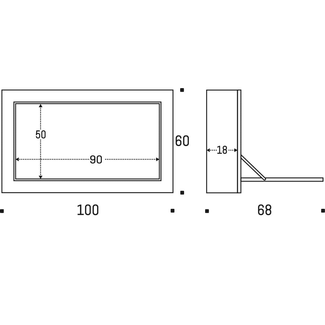 Ambivalence - Fläpps Box Desk White