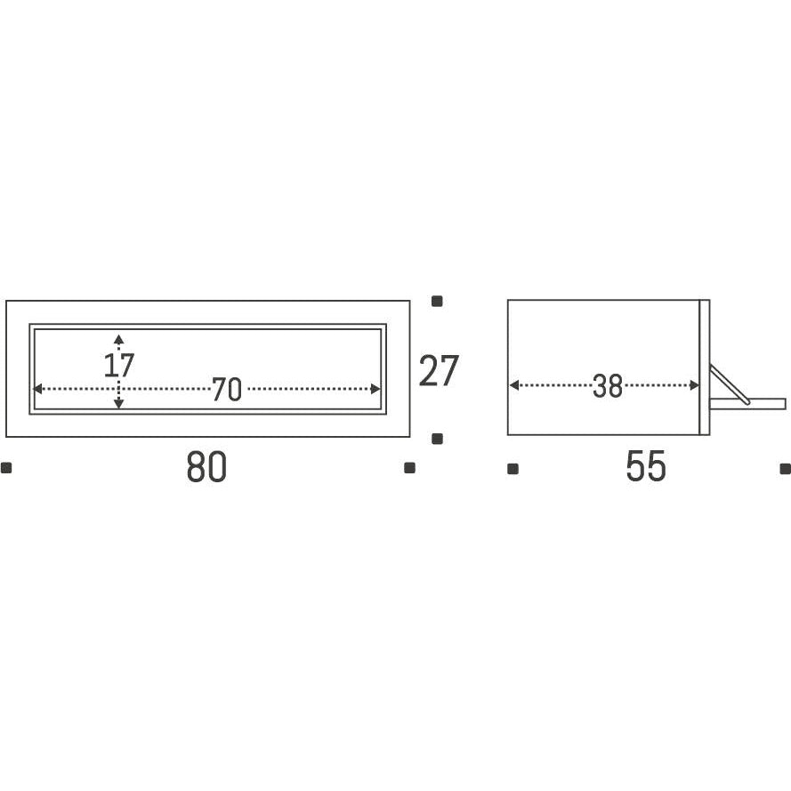 Ambivalence - Fläpps Box Wall Console White