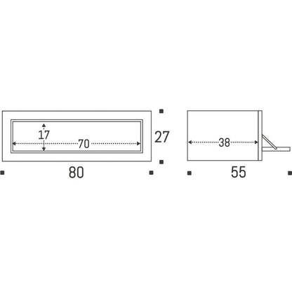Ambivalence - Fläpps Box Wall Console White