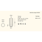   - Estiluz - Stehleuchte Bols P-4027X inkl. Tablett                              