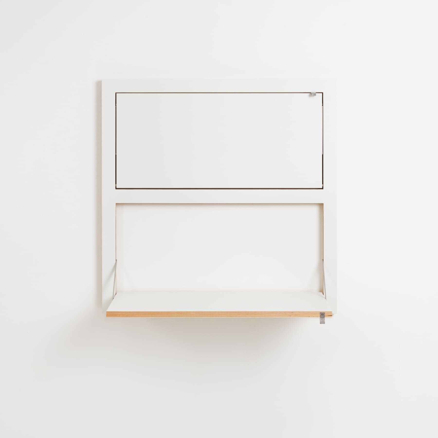 Ambivalence - Fläpps Shelf 80x80-2 White