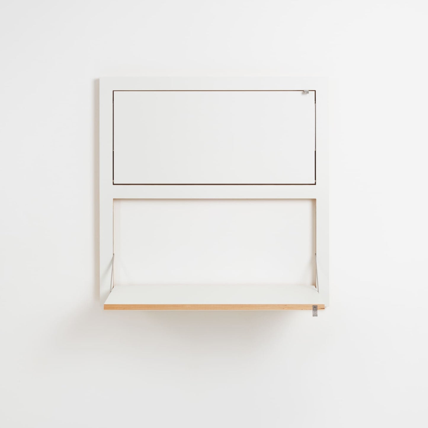 Ambivalence - Fläpps Shelf 80x80-2 White