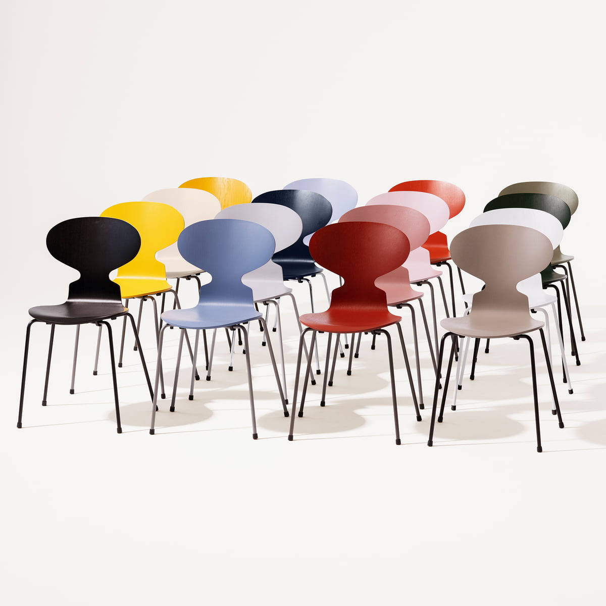 Fritz Hansen - Ant Chair Ash dyed