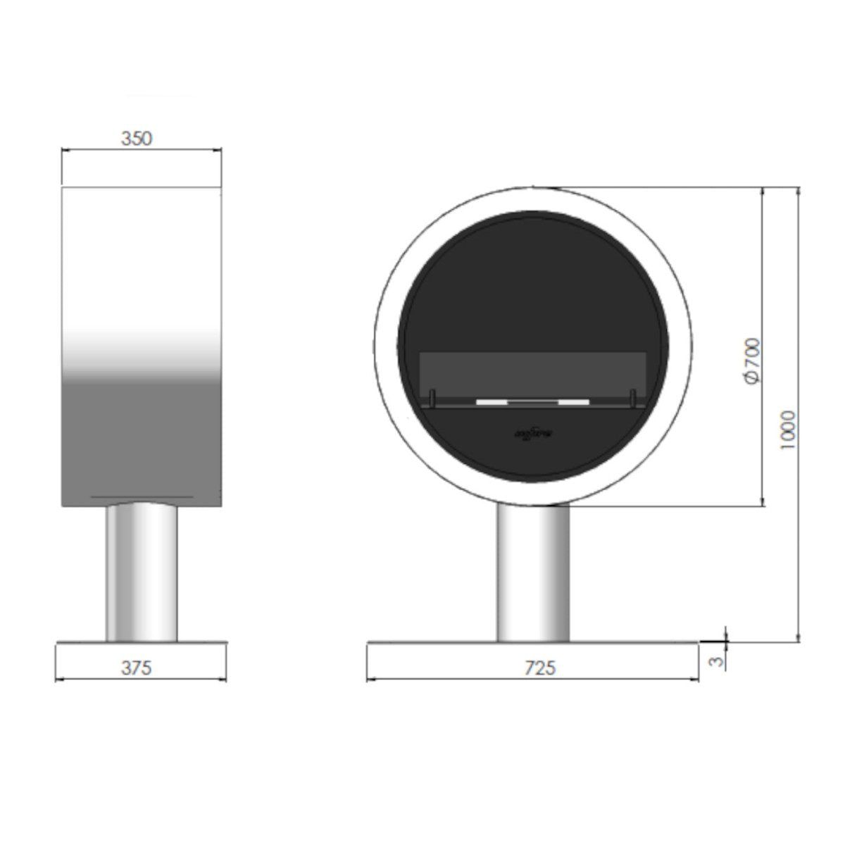   - Infire - Ethanolkamin Incyrcle Stand                              