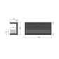   - Infire - Ethanolkamin Inside C1000V3 (mit breitem Blendrahmen)                              