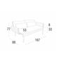 Roberti - Key West 2-Seater Sofa