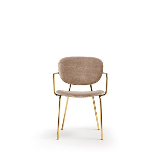 Quinti Sedute - Olga Upholstered Chair with Armrests