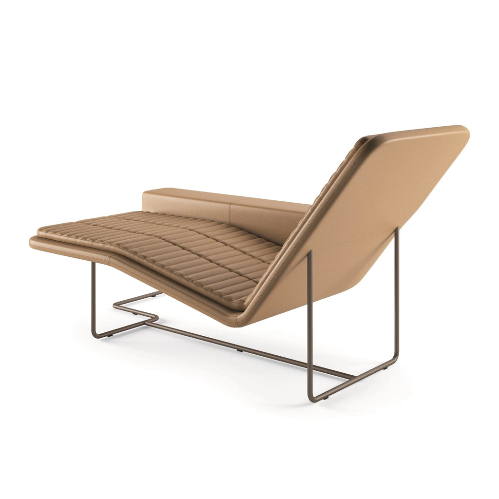 Ditre Italia - ORIGAMI Leather Chaise Longue