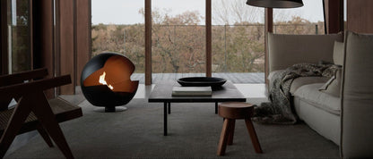 Vauni - Globe Moondust High Ethanol Fireplace