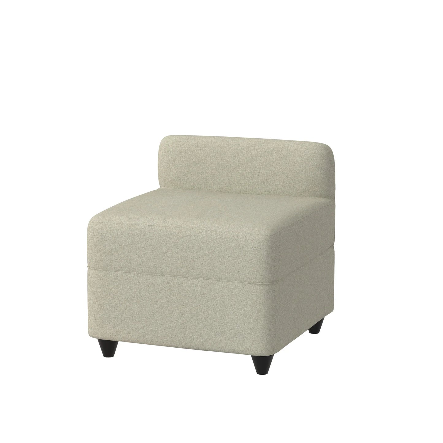 Tato - Angolo Pouf Corrado Corradi Dell'Acqua with Backrest