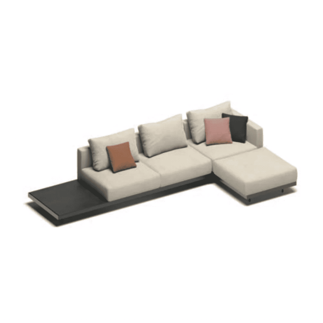 Todus - Dongo 3-Seater Sofa with Storage