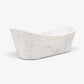 VELTHA® - CARESI Freestanding Bathtub made of Carrara Marble