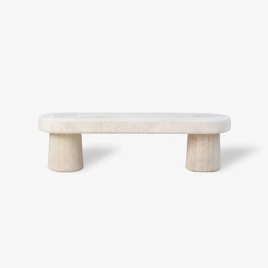 VELTHA® - CLIO Garden Bench made of Travertine