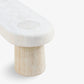 VELTHA® - CLIO Garden Bench made of Travertine